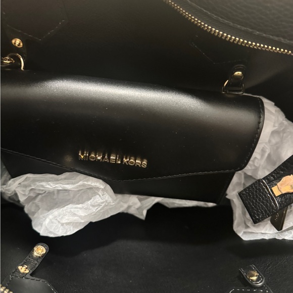 Michael Kors Lady Large Leather or PVC 3-in-1 Tote Crossbody Handbag Bag Purse - Picture 13 of 16